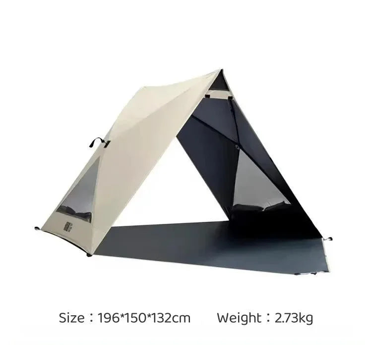 Portable Pop Up Beach Tent for 3-4 People - Sun Shelter, Picnic Shade, Outdoor Canopy - Trekker Essentials