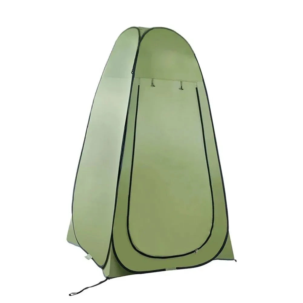 Portable Pop Up Camping Tent - Privacy Shower Tent for Hiking, Beach, Outdoor Toilet, and Bathroom Use - Trekker Essentials
