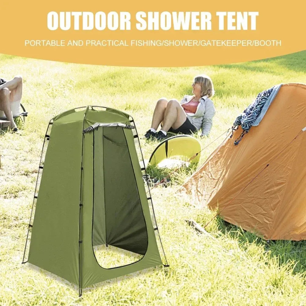 Portable Privacy Shower Tent – Waterproof Changing Room for Camping, Beach, and Hiking - Trekker Essentials