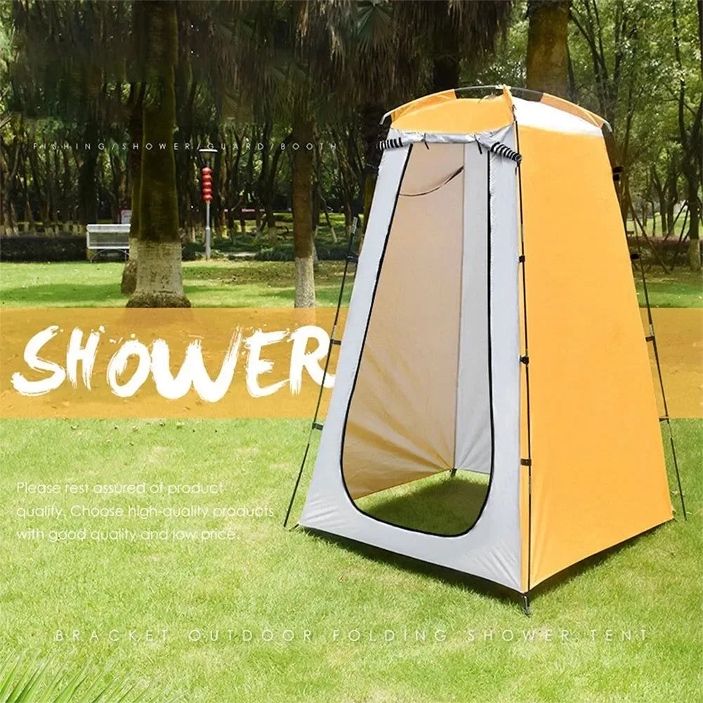 Portable Privacy Shower Tent - Waterproof Changing Room Shelter for Camping, Hiking, Beach, and Outdoor Activities - Trekker Essentials