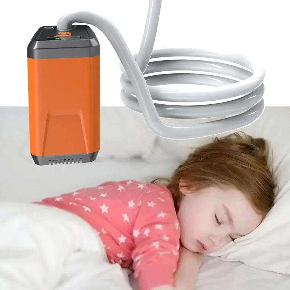 Portable Rechargeable Electric Shower Pump - Battery Powered Outdoor Camping Shower for Hiking, Backpacking, Travel, Beach - Trekker Essentials