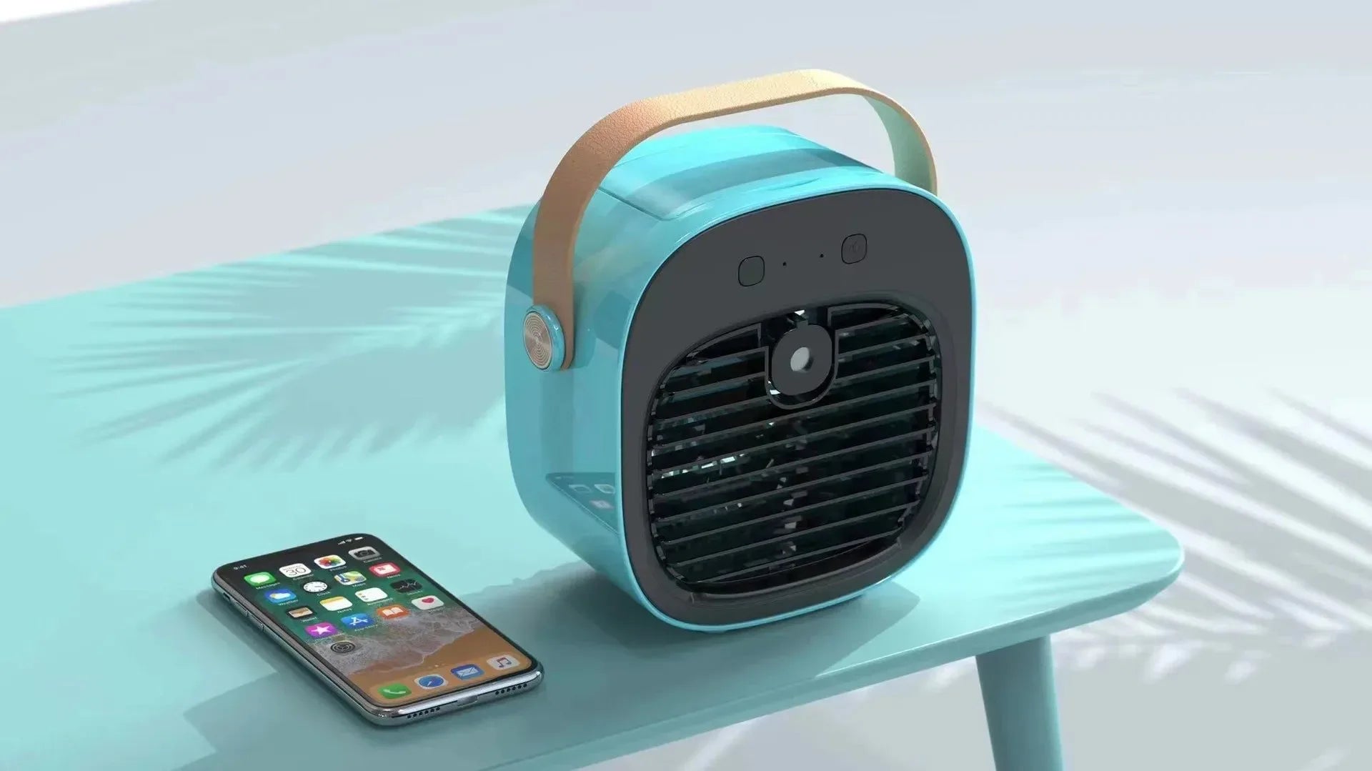 Portable Rechargeable Mini Personal Air Conditioner for Outdoor – Stay Cool Anywhere! - Trekker Essentials