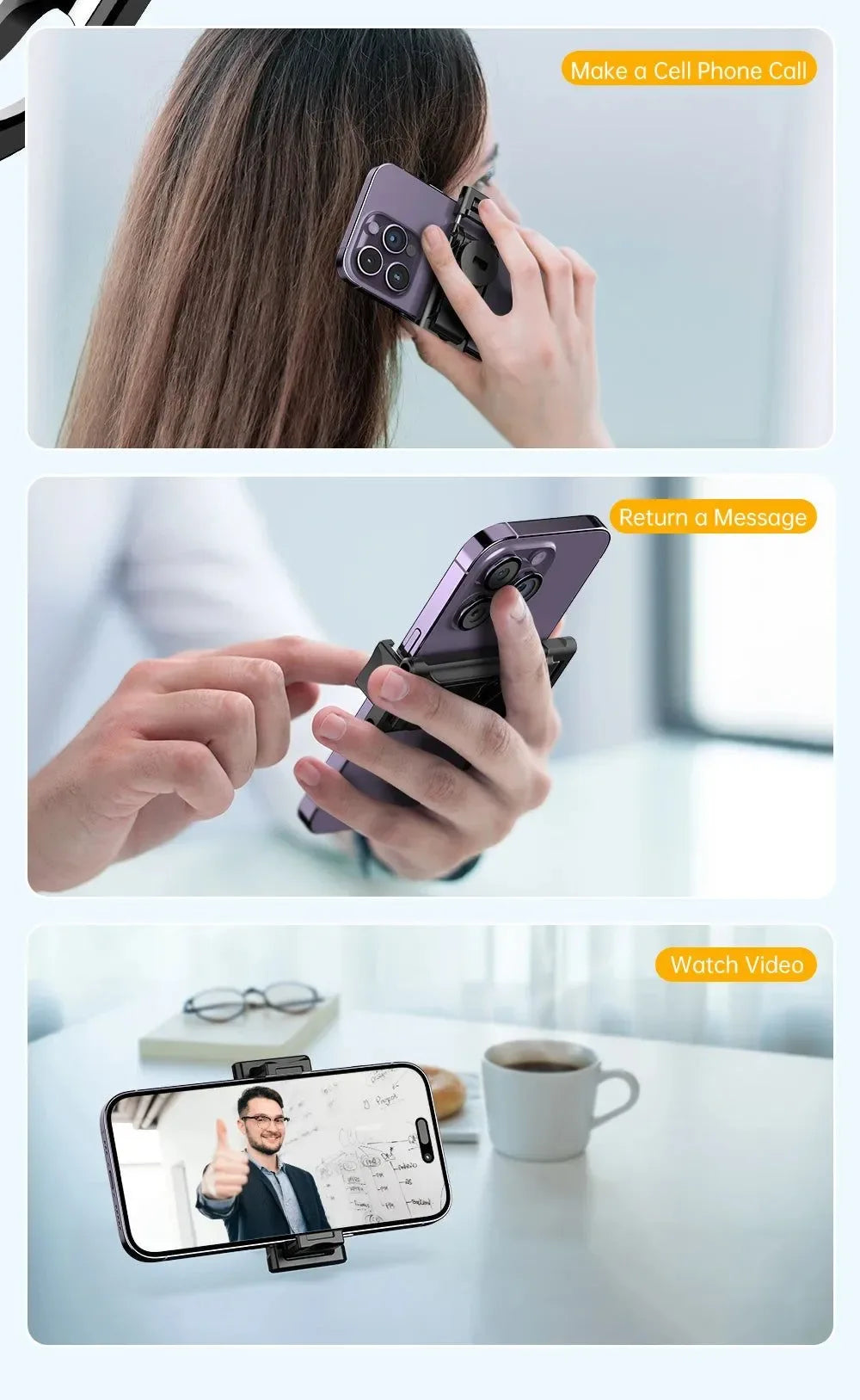 Portable Selfie Stick Tripod with Bluetooth Remote & 360° Phone Holder - Trekker Essentials