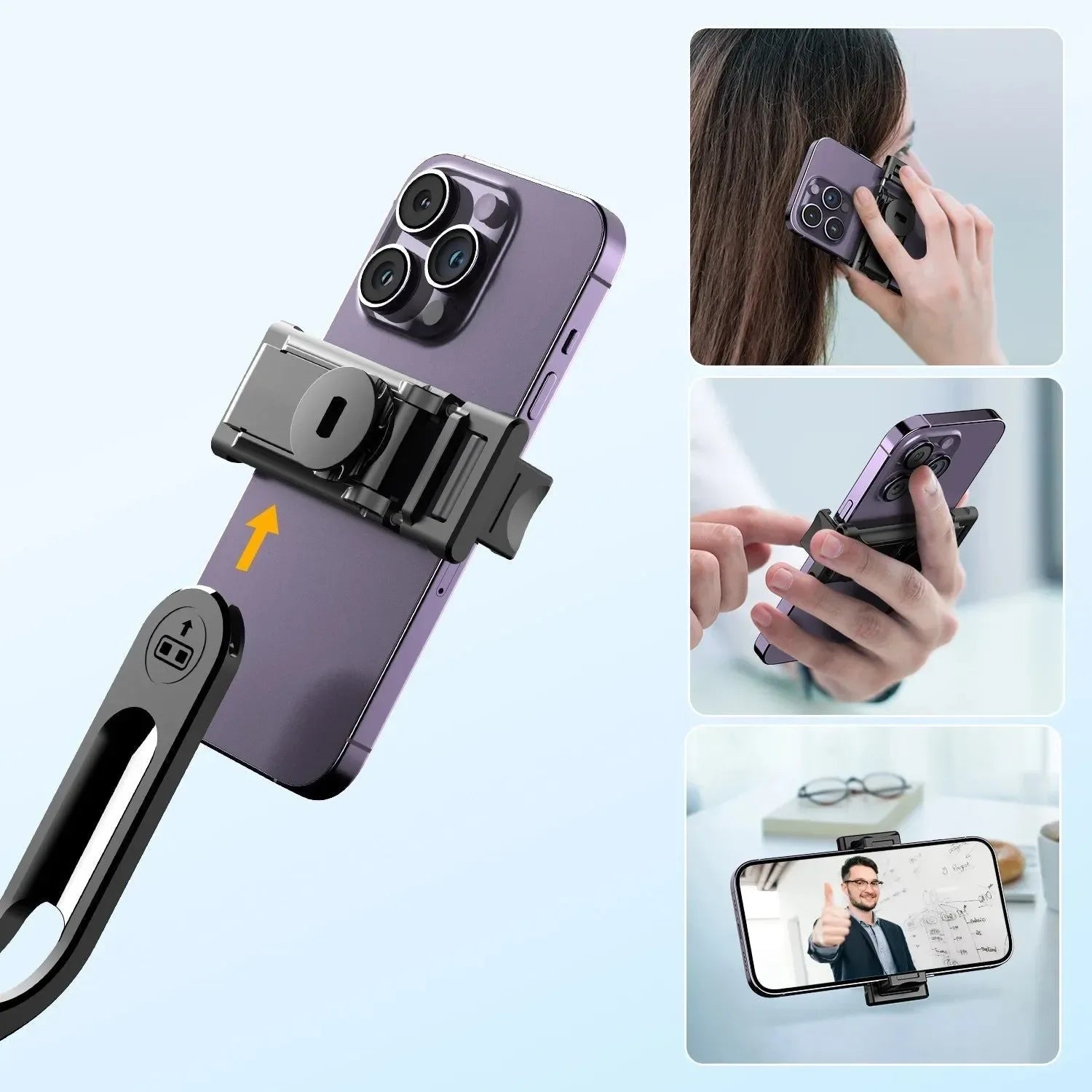 Portable Selfie Stick Tripod with Bluetooth Remote & 360° Phone Holder - Trekker Essentials