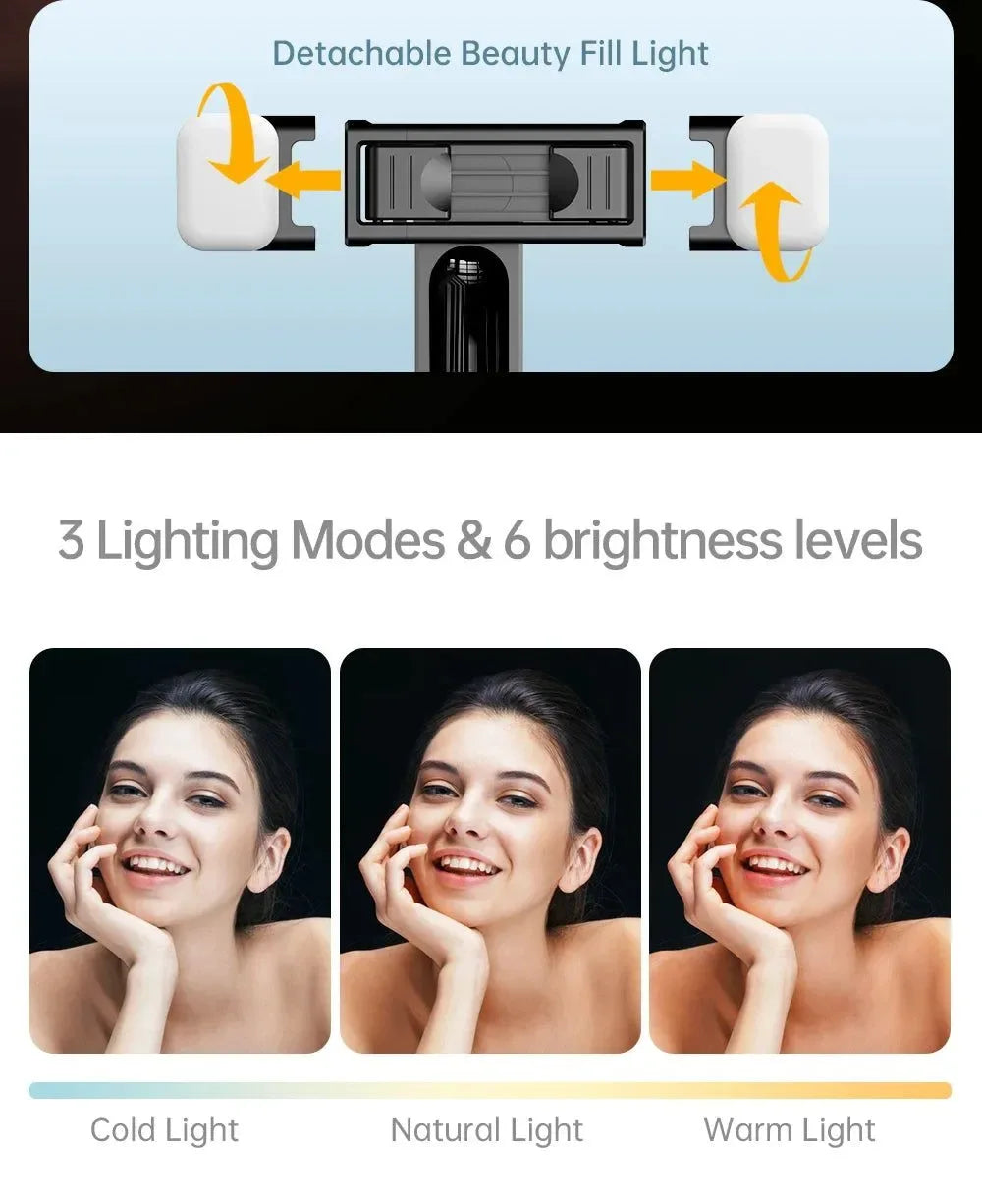 Portable Selfie Stick Tripod with Bluetooth Remote & 360° Phone Holder - Trekker Essentials