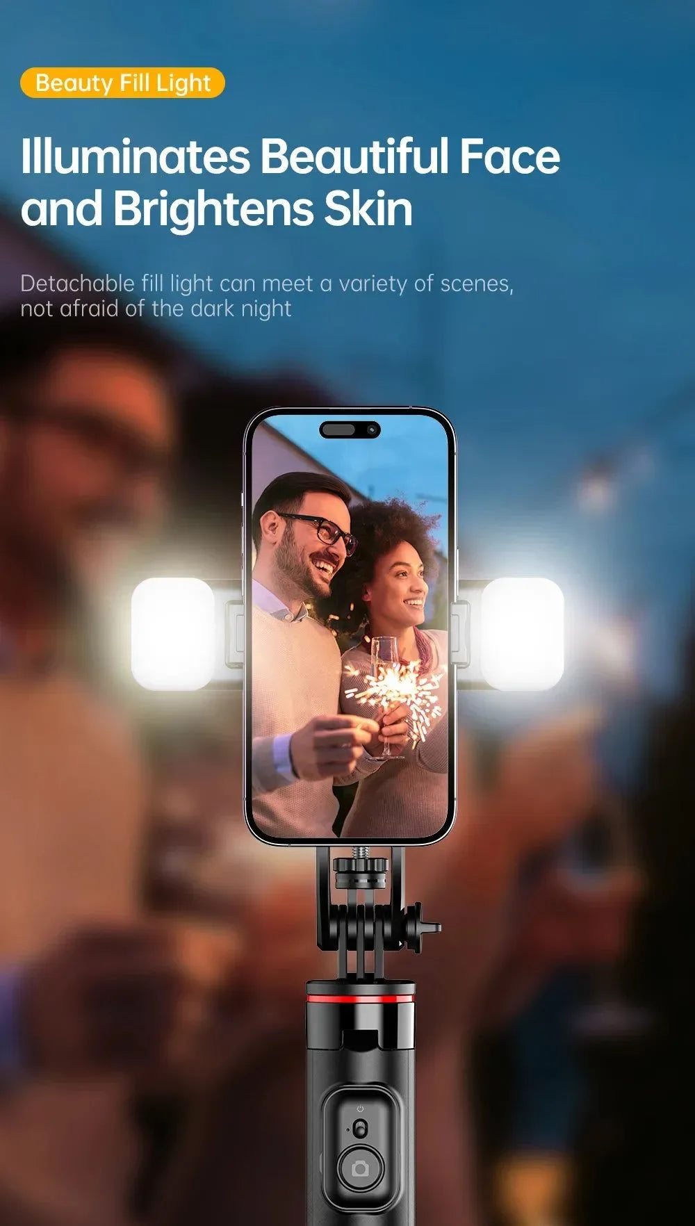 Portable Selfie Stick Tripod with Bluetooth Remote & 360° Phone Holder - Trekker Essentials