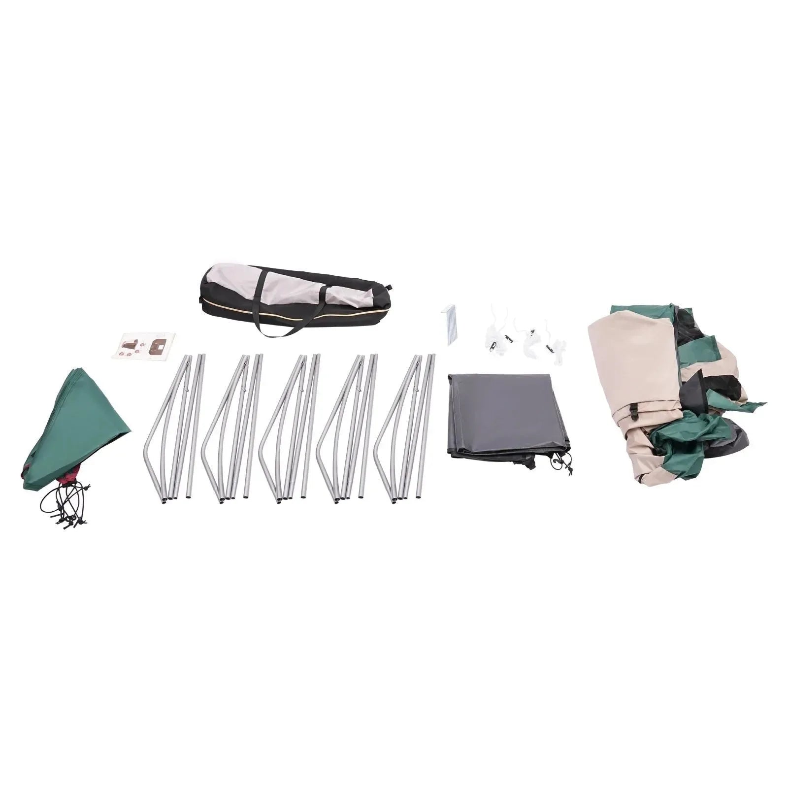 Portable Shower & Toilet Tent - 160x160x240cm Outdoor Privacy Shelter for Camping & Beach - Trekker Essentials