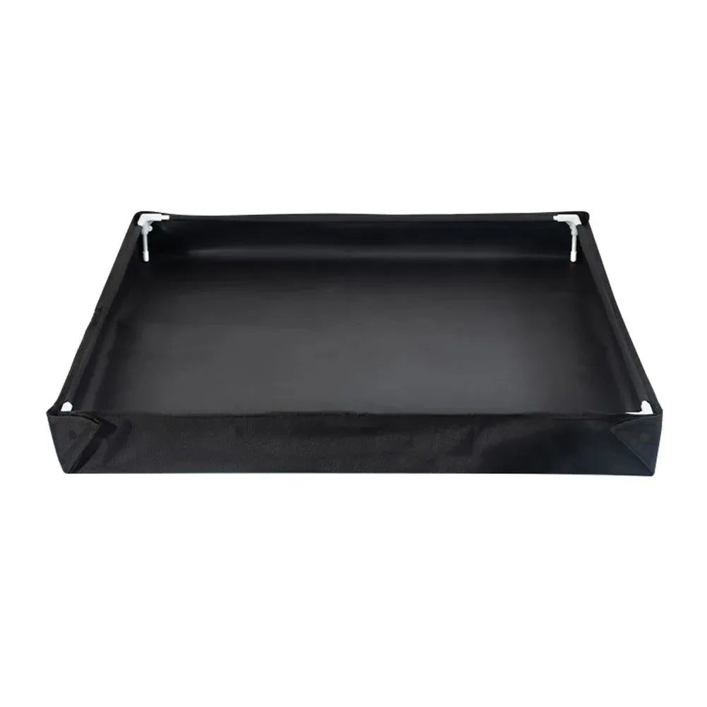 Portable Shower Tray & Floor Base: 80cm Foldable Camping Shower Pan & Pet Bath Basin - Trekker Essentials