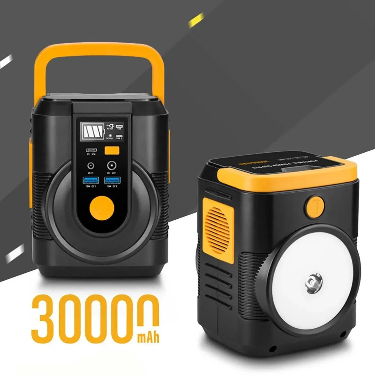 Portable Solar Generator Power Station for Outdoor Camping - Trekker Essentials