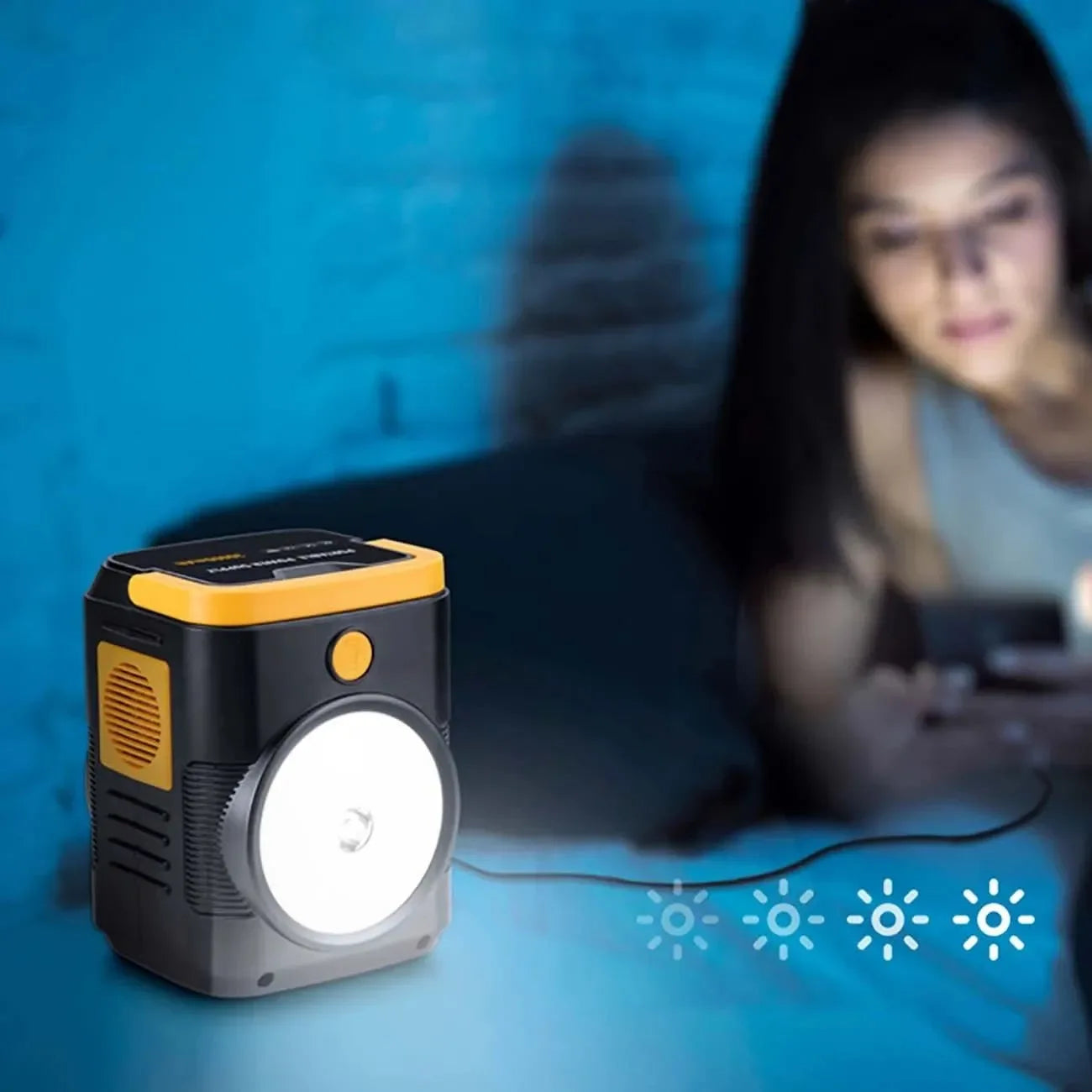 Portable Solar Generator Power Station for Outdoor Camping - Trekker Essentials