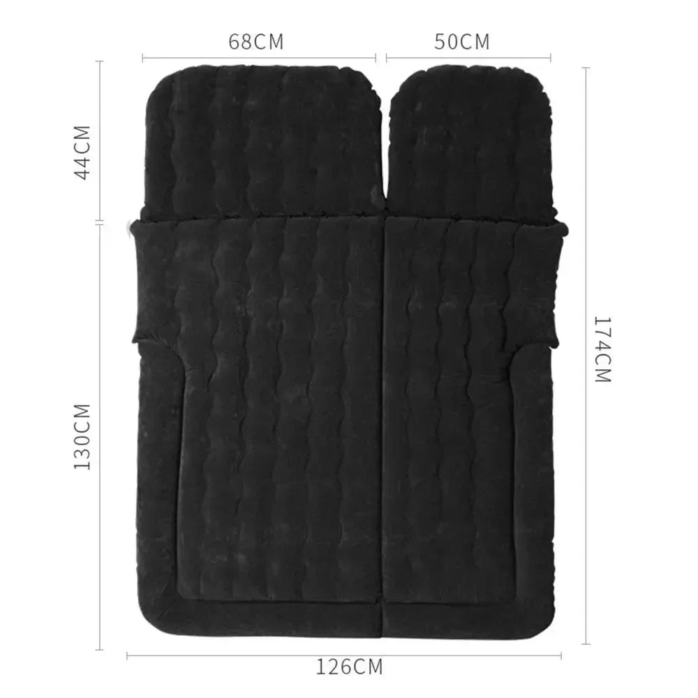 Portable SUV Air Mattress - Universal Inflatable Car Bed with 2 Pillows - Trekker Essentials