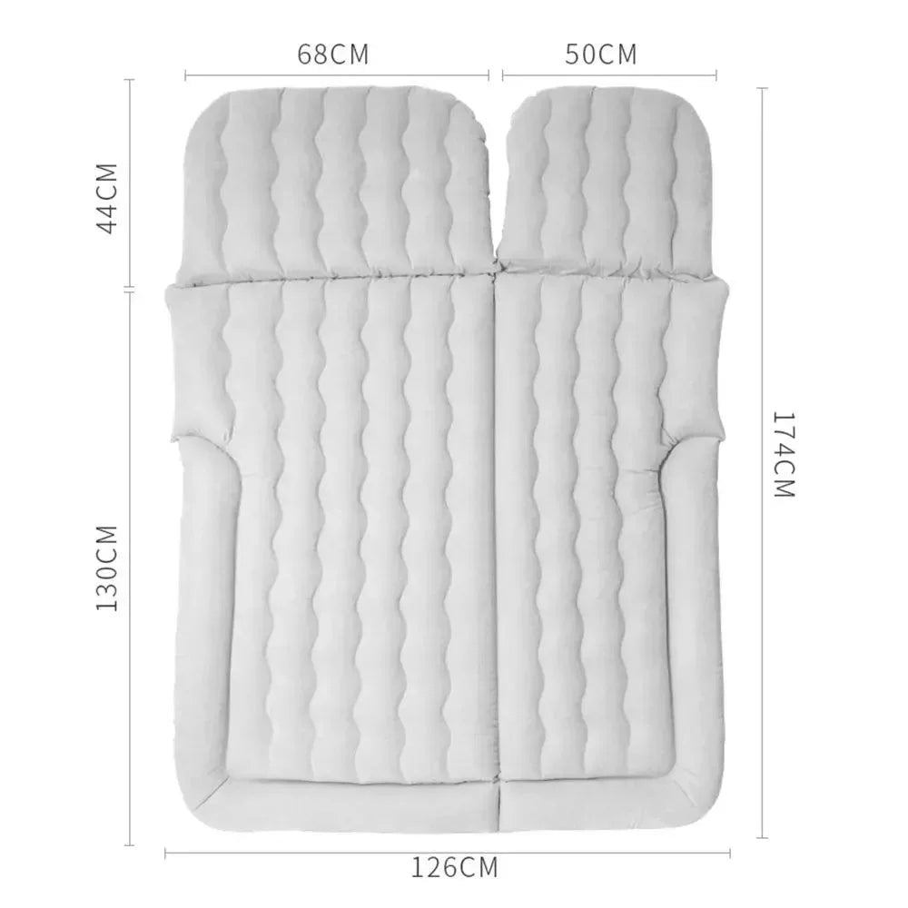 Portable SUV Air Mattress - Universal Inflatable Car Bed with 2 Pillows - Trekker Essentials