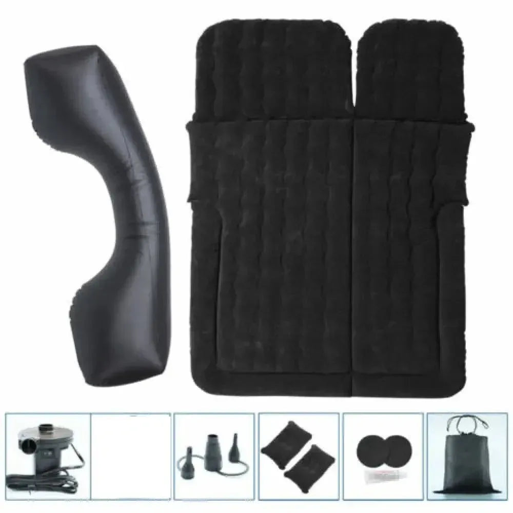 Portable SUV Air Mattress - Universal Inflatable Car Bed with 2 Pillows - Trekker Essentials