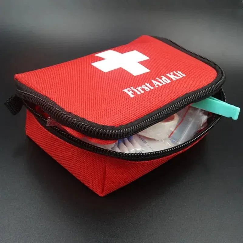Portable Travel First Aid Kit - Essential Emergency Medical Bag for Outdoor Camping - Trekker Essentials