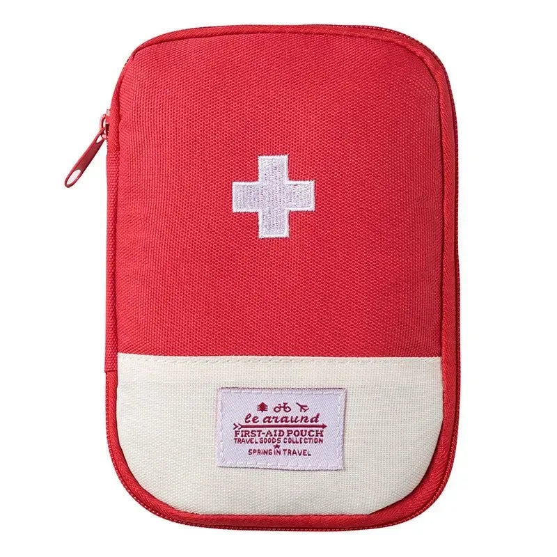 Portable Travel Outdoor First Aid Kit - Mini Medicine Bag for Camping and Household Use - Trekker Essentials