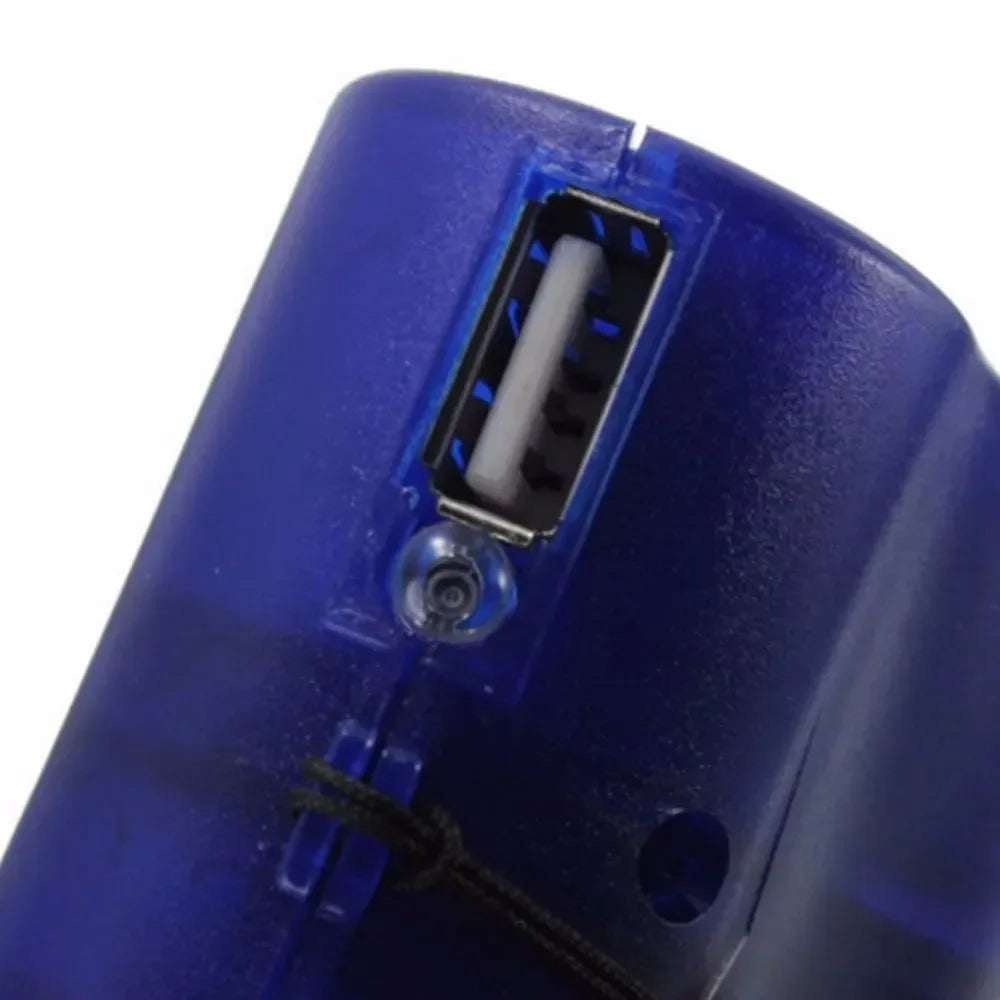Portable USB Hand Crank Charger - Emergency Mobile Phone Charging Power Generator for Urgent Calls - Trekker Essentials