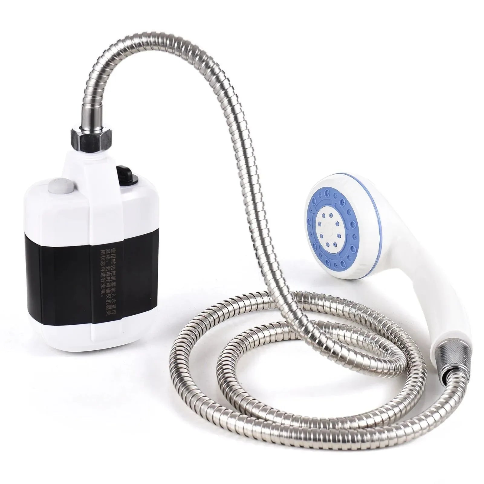 Portable USB Rechargeable Electric Shower Pump for Camping, Car Washing, and Pet Cleaning - Trekker Essentials