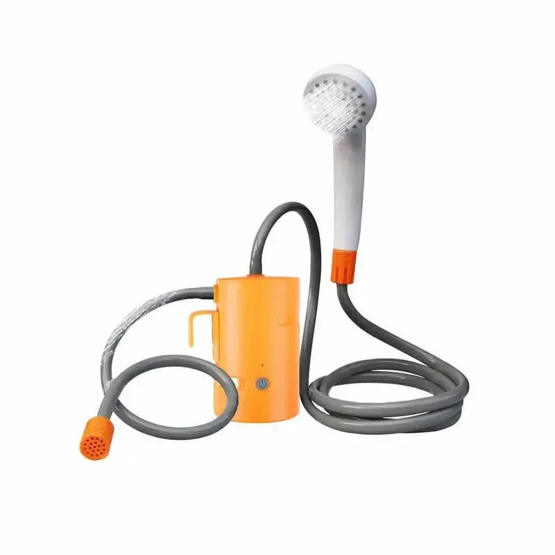Portable USB Rechargeable Electric Camping Shower Pump - Outdoor Shower for Camping, Car Washing, Gardening, Pet Cleaning, Beach - Trekker Essentials