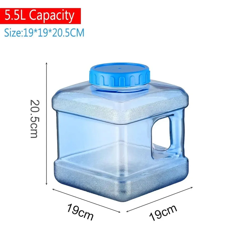 Portable Water Bucket with Faucet - Ideal for Outdoor Activities and Camping - Trekker Essentials