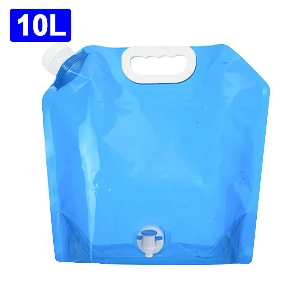 Portable Water Bucket with Faucet - Ideal for Outdoor Activities and Camping - Trekker Essentials