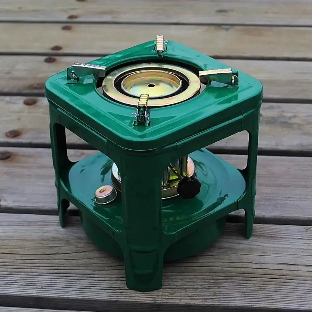 Portable Windproof Kerosene Stove | Multi-Fuel Camping Burner for Fast Cooking, Heating & Survival - Trekker Essentials