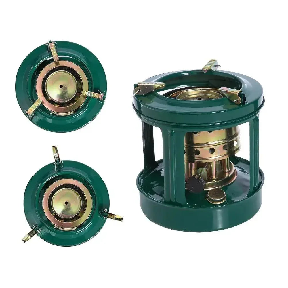 Portable Windproof Kerosene Stove | Multi-Fuel Camping Burner for Fast Cooking, Heating & Survival - Trekker Essentials