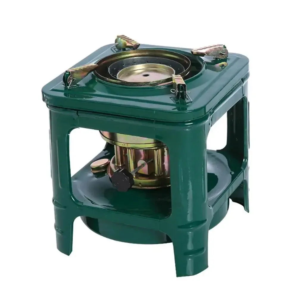 Portable Windproof Kerosene Stove | Multi-Fuel Camping Burner for Fast Cooking, Heating & Survival - Trekker Essentials