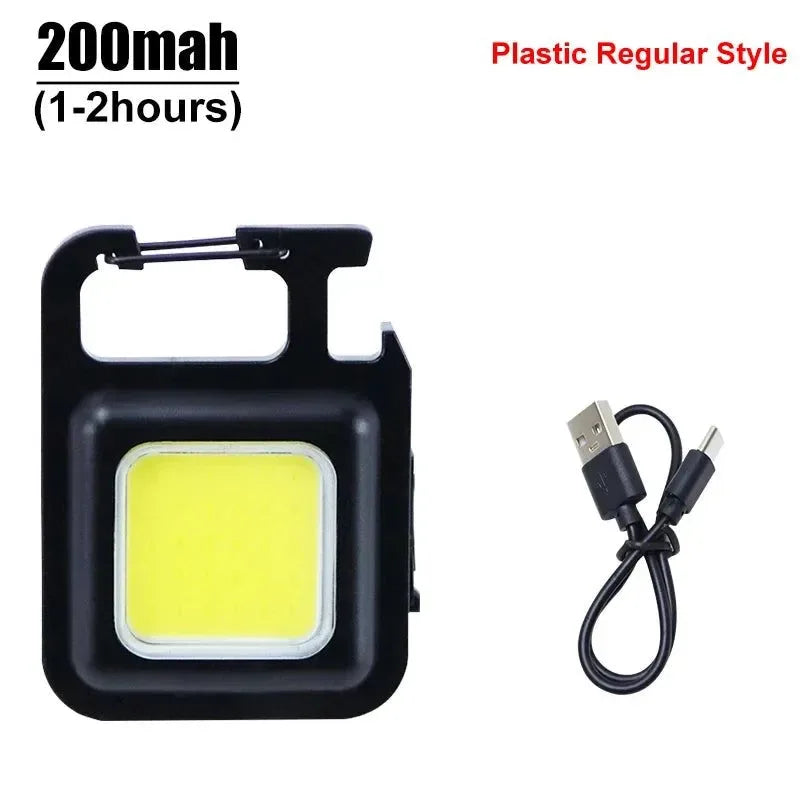 Portable Work Light and Camping Light - Double-Sided Waterproof LED Flashlight for Outdoor Fishing and Hiking - Trekker Essentials