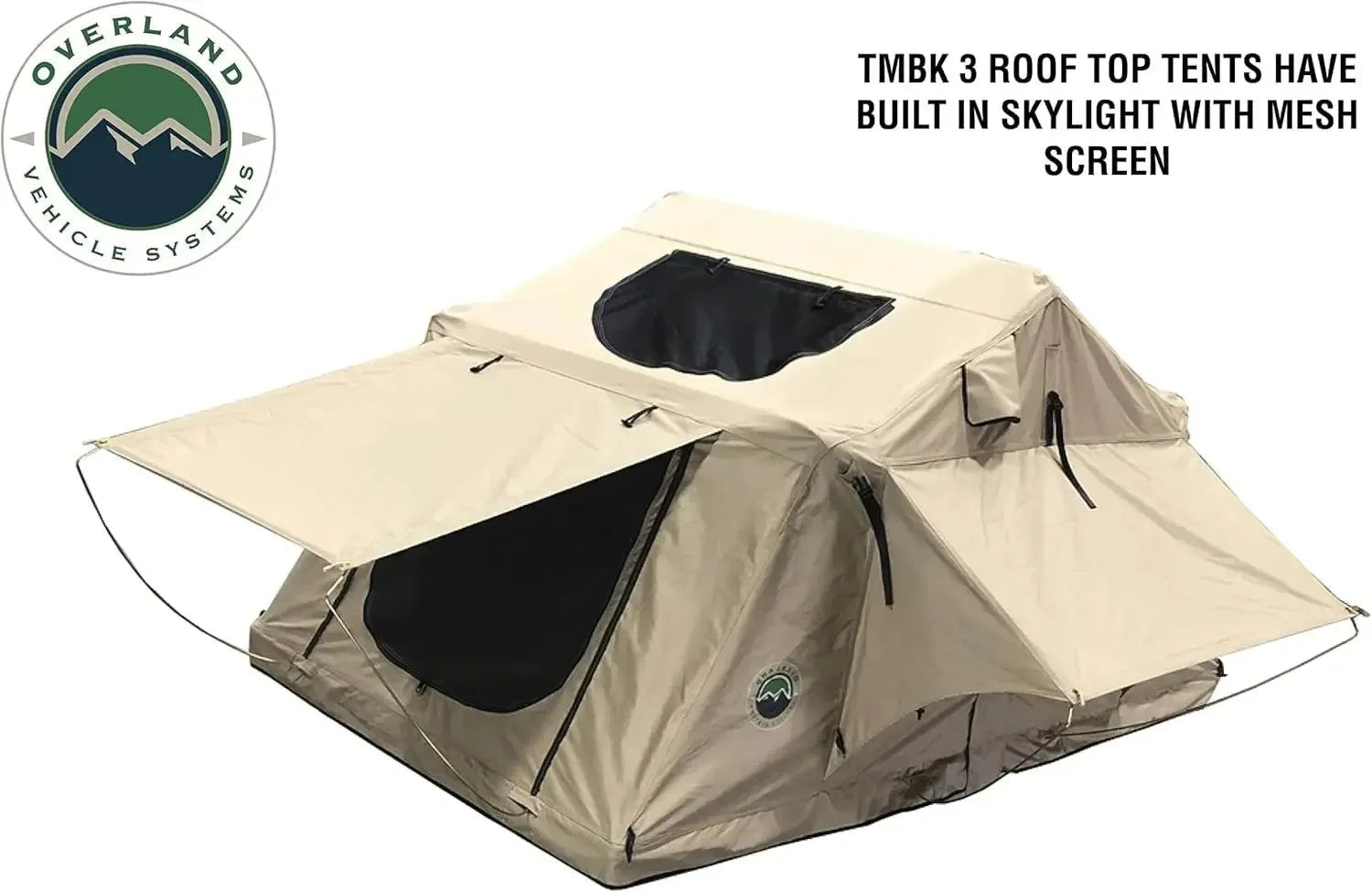 Premium 4-Season Roof Top Tent – Waterproof, Aluminum Frame, Includes Foam Mattress & Ladder - Trekker Essentials