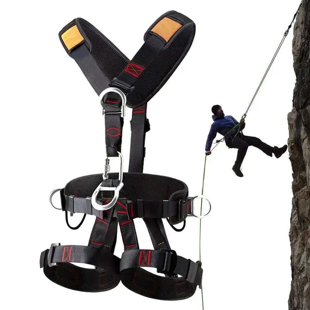 Premium Full-Body Roofing & Climbing Harness – Adjustable Safety Harness for Men - Trekker Essentials