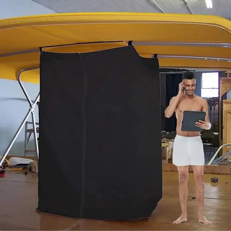 Privacy Curtain Boat Changing Room – Portable Beach Dressing & Shower Tent - Trekker Essentials