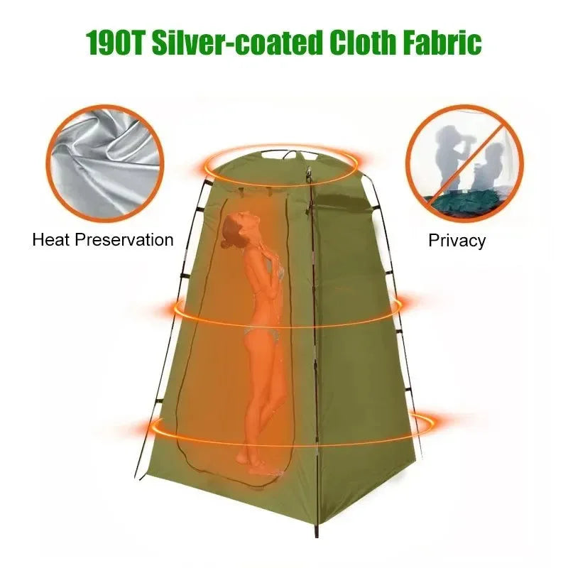 Privacy Shower Tent - Outdoor Changing Room Shelter - Trekker Essentials
