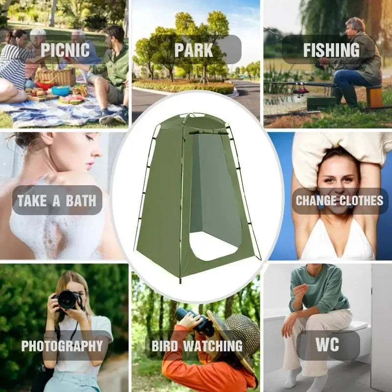 Privacy Shower Tent - Outdoor Changing Room Shelter - Trekker Essentials