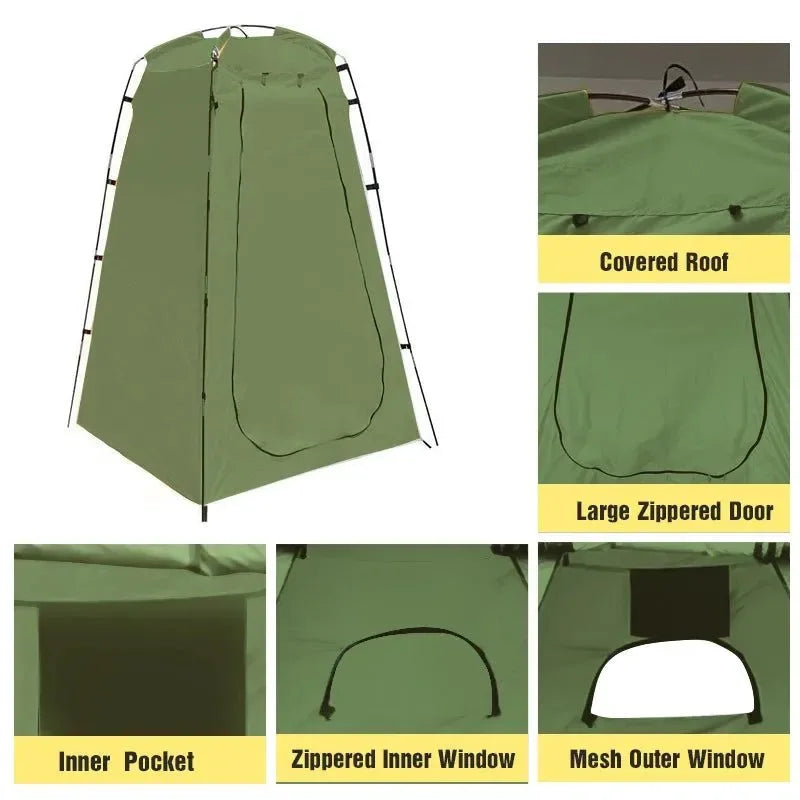 Privacy Shower Tent - Outdoor Changing Room Shelter - Trekker Essentials