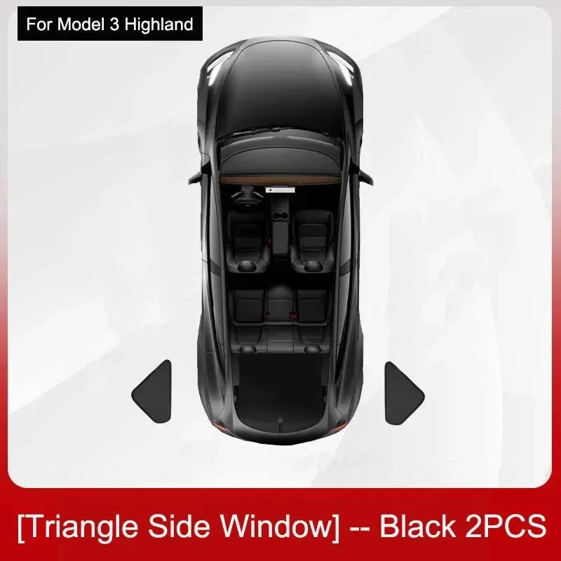 Privacy Sun Shade for Tesla Model 3 Highland – Custom-Fit Side Window & Sunroof Sunshade - Trekker Essentials