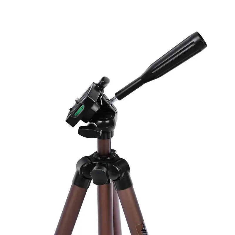 Professional Aluminum Tripod WT3130 - 126cm Camera Stand with Phone Holder for DSLR/Smartphone/Mirrorless (2.5kg Load, 540g Weight) - Trekker Essentials