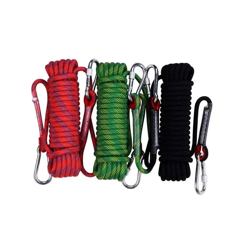 Professional Climbing and Trekking Floating Rope - High Strength Safety Rope, 10mm Diameter - Trekker Essentials
