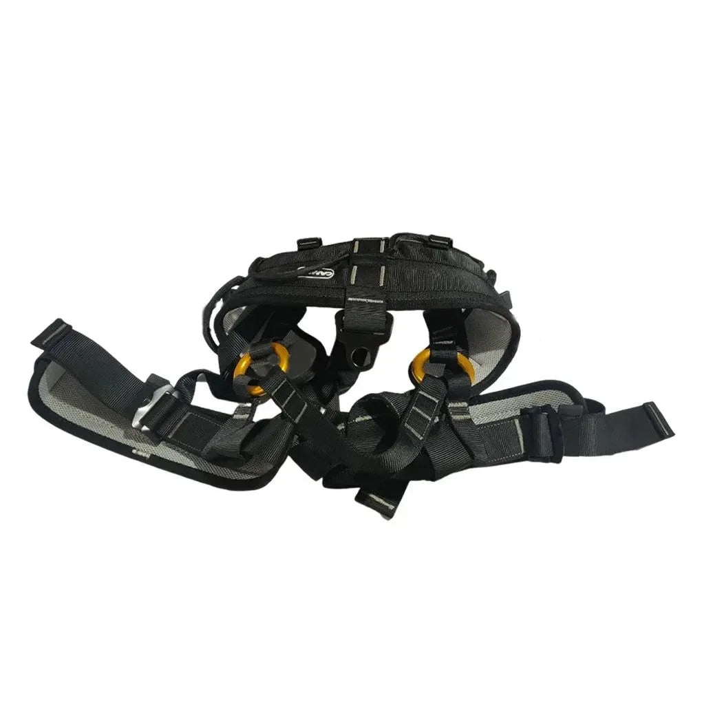 Professional Climbing Harness - Adjustable Safety Harness for Work & Sport Climbing with Fall Protection - Trekker Essentials