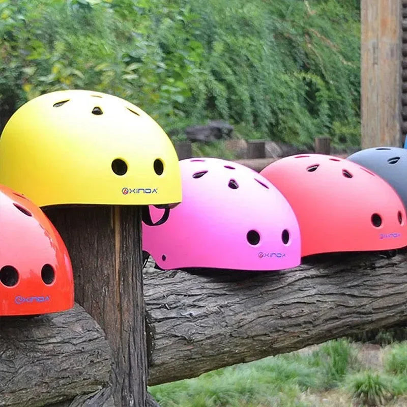 Professional Outward Bound Safety Helmet for Outdoor Camping, Hiking, and Riding - Unisex, Full-Covered Protection - Trekker Essentials