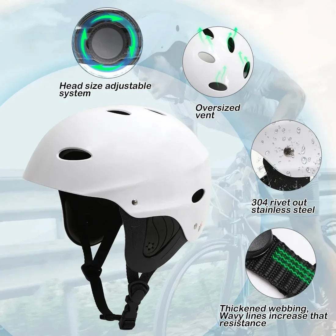 Professional OutwardBound Helmet Outdoor Safety Protect Helmet Cycling Camping Hiking Riding Skating Helmet Protective Equipment - Trekker Essentials