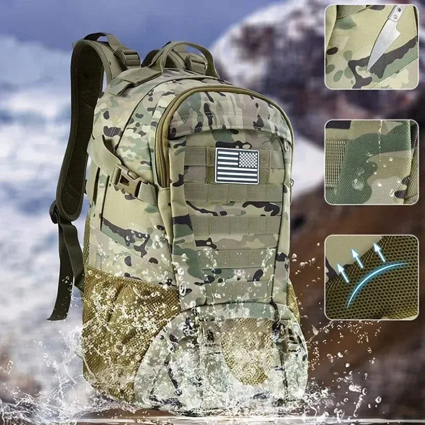 Professional Riding Backpack - 35L Capacity for Outdoor Travel, Hiking, and More - Trekker Essentials
