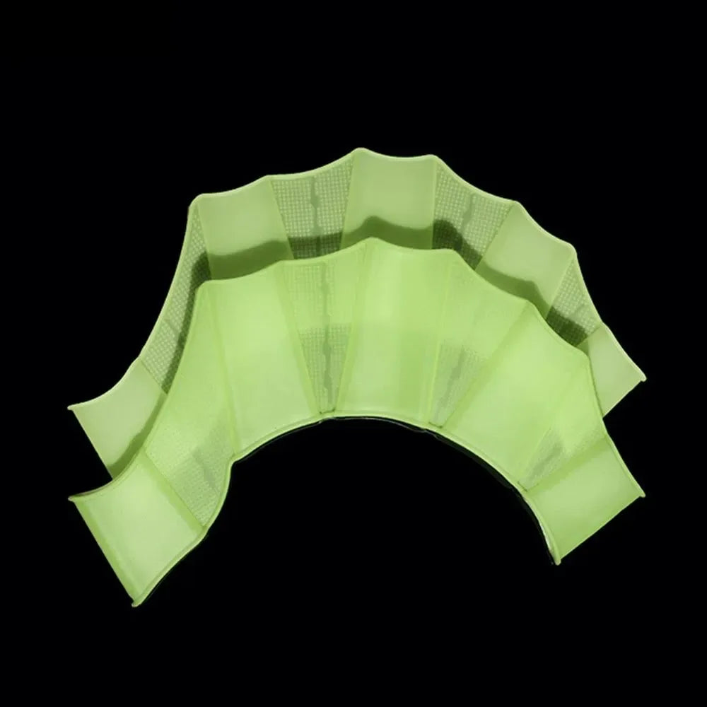 Professional Silicone Swimming Fins - Webbed Finger Paddles for Men, Women, and Children - Trekker Essentials