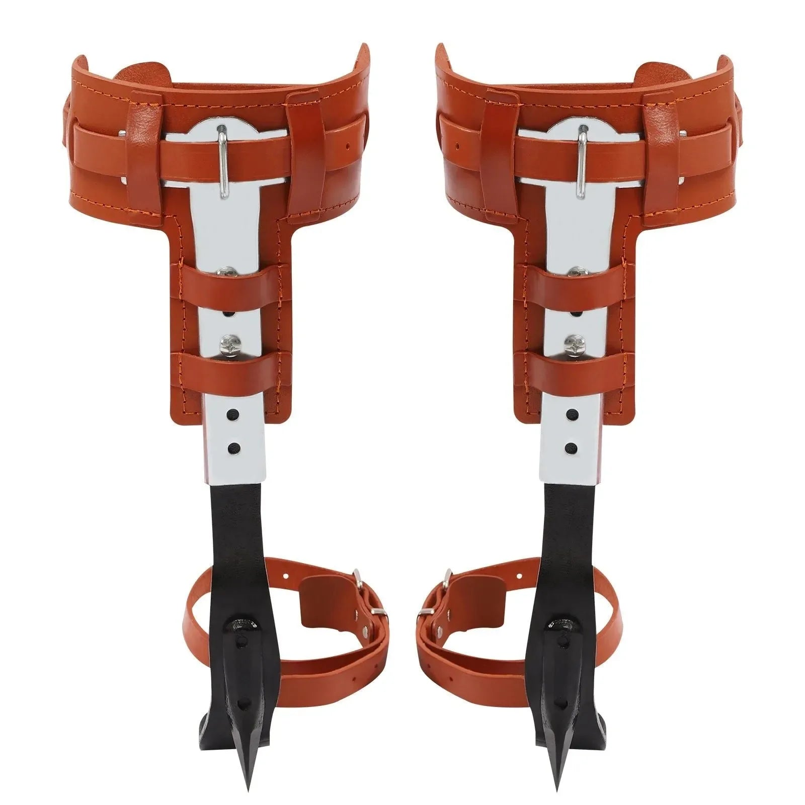 Professional Tree Climbing Gear Set - Heavy-Duty Spikes with Safety Harness & Knee Pads for Arborists (440lb Capacity) - Trekker Essentials
