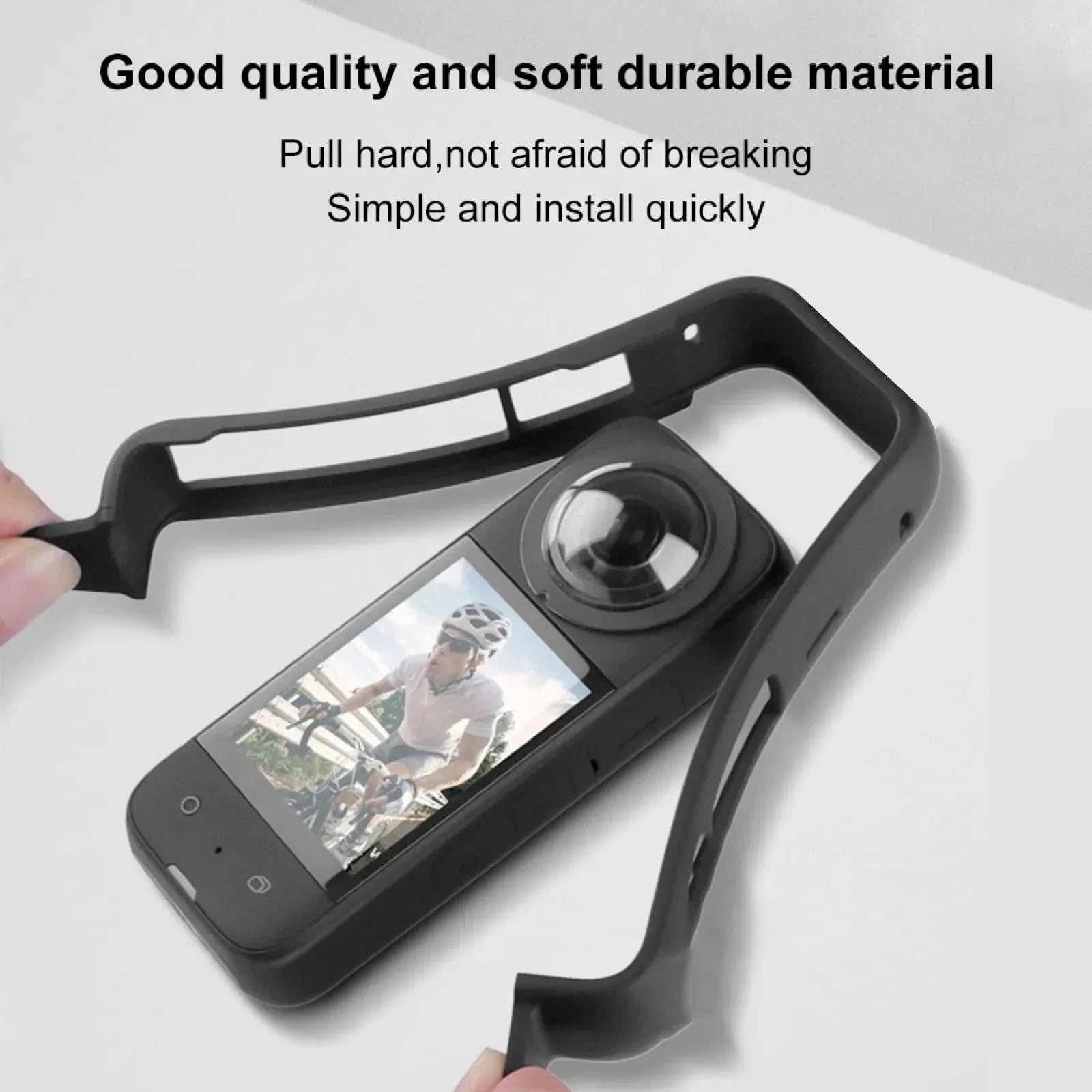 Protective Camera Housing Frame Case for Insta360 X3 - Anti-Fall Action Frame Camera Mount Accessories - Trekker Essentials