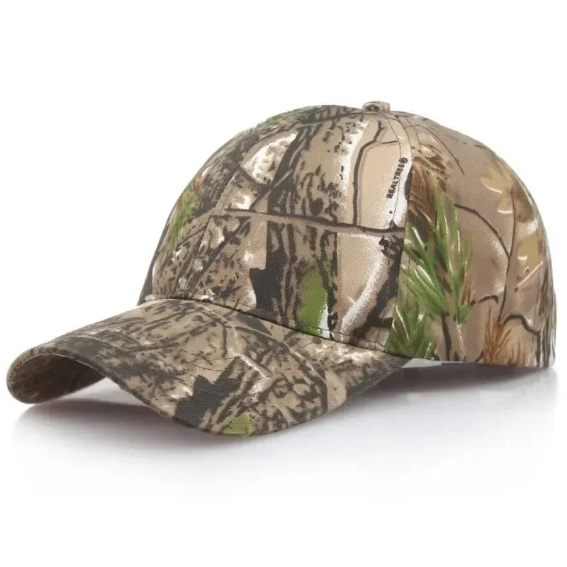 Quick-Dry Camo Baseball Cap for Outdoor Activities, Sunscreen and Breathable - Trekker Essentials