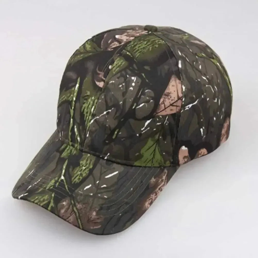 Quick-Dry Camo Baseball Cap for Outdoor Activities, Sunscreen and Breathable - Trekker Essentials