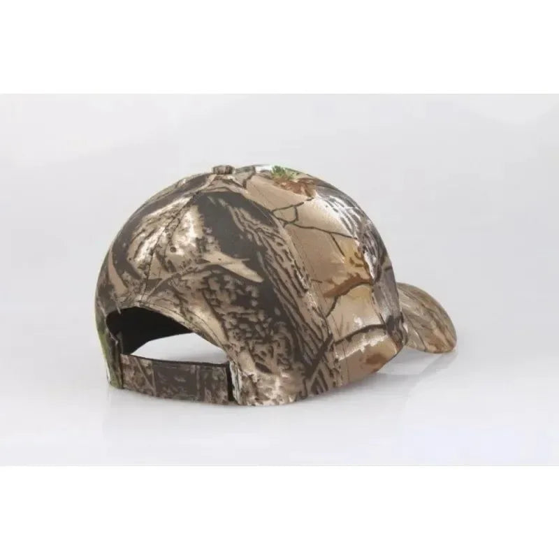 Quick-Dry Camo Baseball Cap for Outdoor Activities, Sunscreen and Breathable - Trekker Essentials
