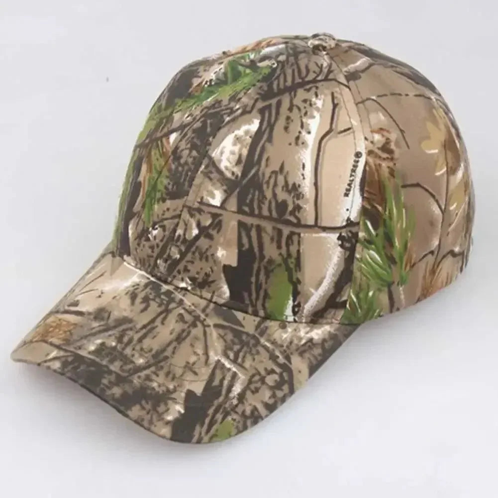 Quick-Dry Camo Baseball Cap for Outdoor Activities, Sunscreen and Breathable - Trekker Essentials