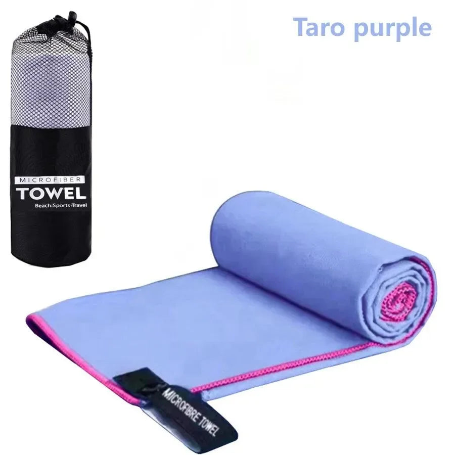 Quick-Dry Sports Towel 40x80cm - Ultra Absorbent Microfiber Towel for Camping, Gym, Yoga, Beach & Outdoor Activities - Trekker Essentials