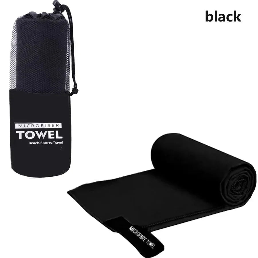 Quick-Dry Sports Towel 40x80cm - Ultra Absorbent Microfiber Towel for Camping, Gym, Yoga, Beach & Outdoor Activities - Trekker Essentials